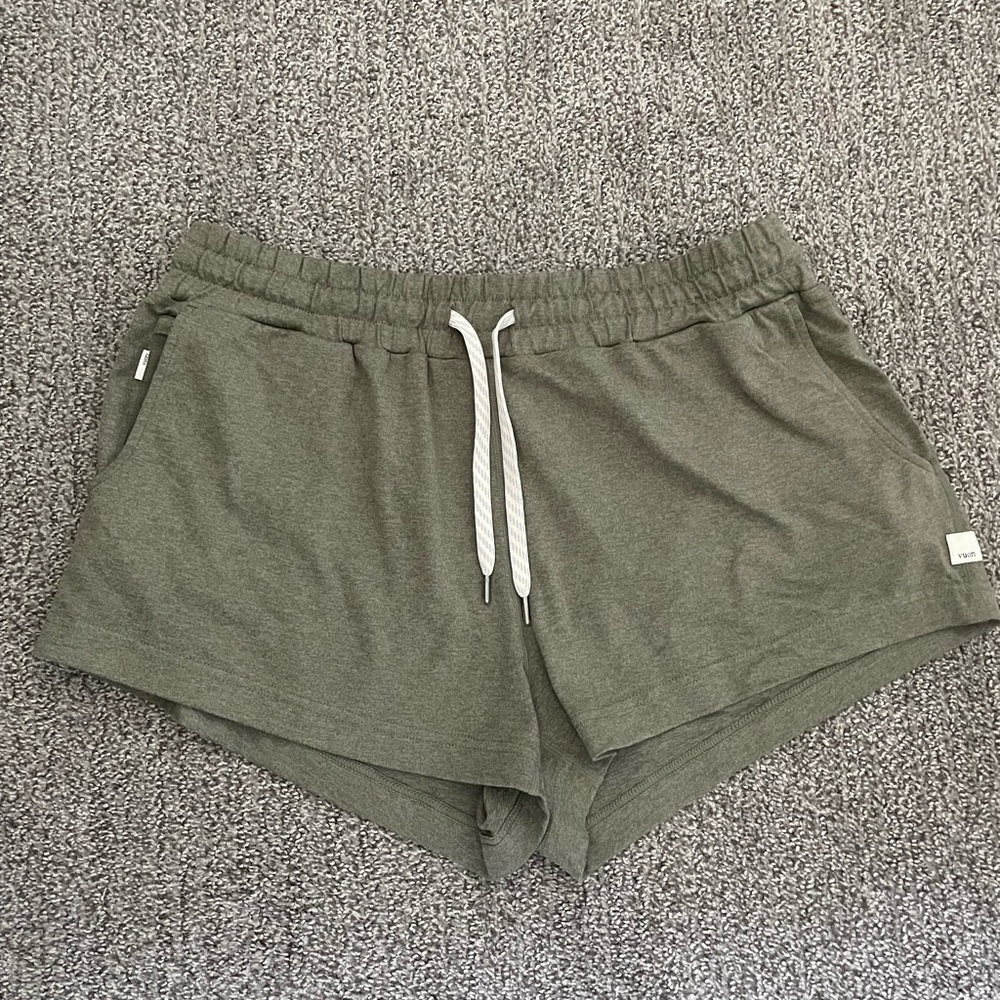 Vuori Sage Green Women's Athletic Shorts